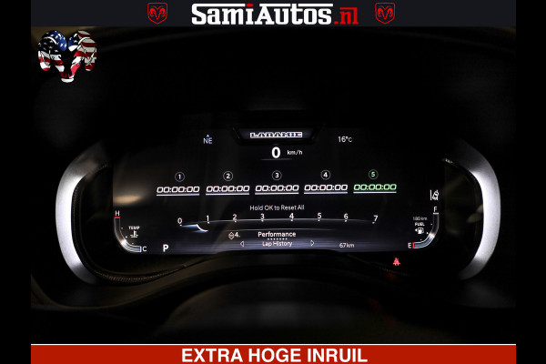 Dodge Ram 1500 GT HULK PACK Crew Cab Sport 1500 GT EDITION | 5.7 V8 HEMI 4x4 | VIRTUAL COCKPIT | HEAD-UP | ADAPTIVE CRUISE | 360 CAMERA |  Comfortabele Dubbele Cabine met Royale 5 Zitplaatsen | BPM vrij