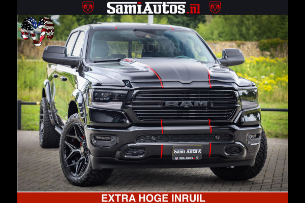 Dodge Ram 1500 GT HULK PACK Crew Cab Sport 1500 GT EDITION | 5.7 V8 HEMI 4x4 | VIRTUAL COCKPIT | HEAD-UP | ADAPTIVE CRUISE | 360 CAMERA |  Comfortabele Dubbele Cabine met Royale 5 Zitplaatsen | BPM vrij