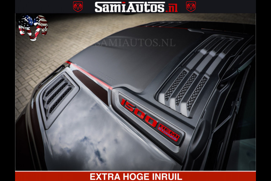 Dodge Ram 1500 GT HULK PACK Crew Cab Sport 1500 GT EDITION | 5.7 V8 HEMI 4x4 | VIRTUAL COCKPIT | HEAD-UP | ADAPTIVE CRUISE | 360 CAMERA |  Comfortabele Dubbele Cabine met Royale 5 Zitplaatsen | BPM vrij