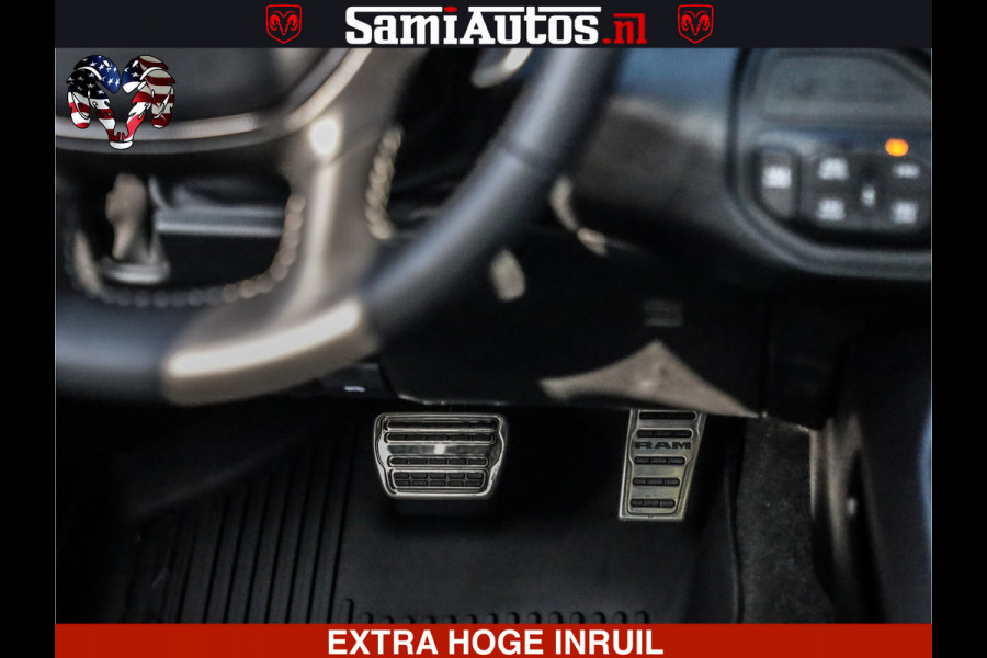 Dodge Ram 1500 GT HULK PACK Crew Cab Sport 1500 GT EDITION | 5.7 V8 HEMI 4x4 | VIRTUAL COCKPIT | HEAD-UP | ADAPTIVE CRUISE | 360 CAMERA |  Comfortabele Dubbele Cabine met Royale 5 Zitplaatsen | BPM vrij