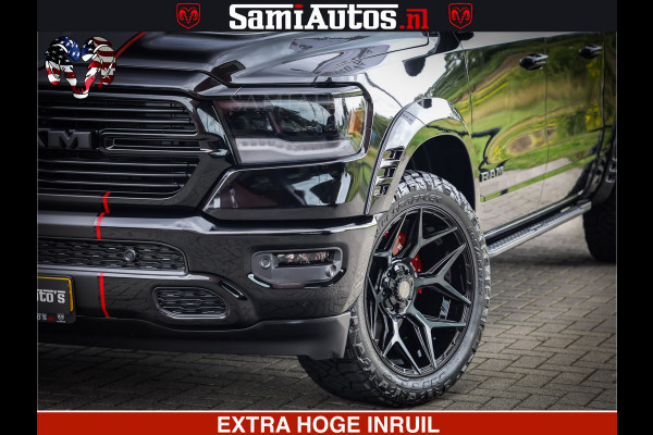 Dodge Ram 1500 GT HULK PACK Crew Cab Sport 1500 GT EDITION | 5.7 V8 HEMI 4x4 | VIRTUAL COCKPIT | HEAD-UP | ADAPTIVE CRUISE | 360 CAMERA |  Comfortabele Dubbele Cabine met Royale 5 Zitplaatsen | BPM vrij