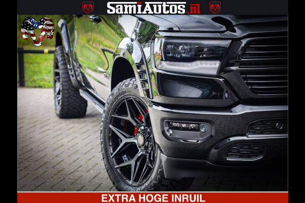 Dodge Ram 1500 GT HULK PACK Crew Cab Sport 1500 GT EDITION | 5.7 V8 HEMI 4x4 | VIRTUAL COCKPIT | HEAD-UP | ADAPTIVE CRUISE | 360 CAMERA |  Comfortabele Dubbele Cabine met Royale 5 Zitplaatsen | BPM vrij