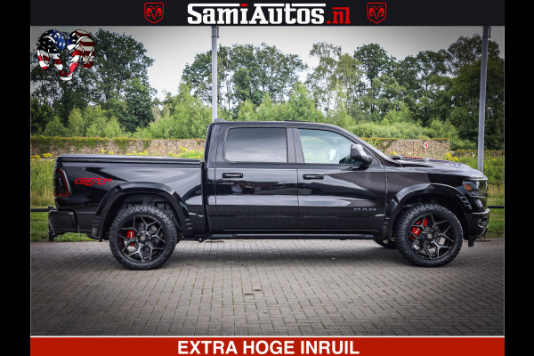 Dodge Ram 1500 GT HULK PACK Crew Cab Sport 1500 GT EDITION | 5.7 V8 HEMI 4x4 | VIRTUAL COCKPIT | HEAD-UP | ADAPTIVE CRUISE | 360 CAMERA |  Comfortabele Dubbele Cabine met Royale 5 Zitplaatsen | BPM vrij