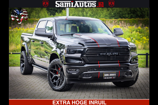 Dodge Ram 1500 GT HULK PACK Crew Cab Sport 1500 GT EDITION | 5.7 V8 HEMI 4x4 | VIRTUAL COCKPIT | HEAD-UP | ADAPTIVE CRUISE | 360 CAMERA |  Comfortabele Dubbele Cabine met Royale 5 Zitplaatsen | BPM vrij