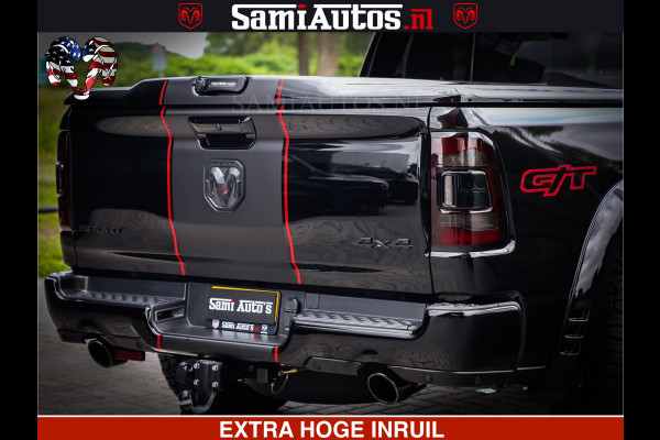 Dodge Ram 1500 GT HULK PACK Crew Cab Sport 1500 GT EDITION | 5.7 V8 HEMI 4x4 | VIRTUAL COCKPIT | HEAD-UP | ADAPTIVE CRUISE | 360 CAMERA |  Comfortabele Dubbele Cabine met Royale 5 Zitplaatsen | BPM vrij