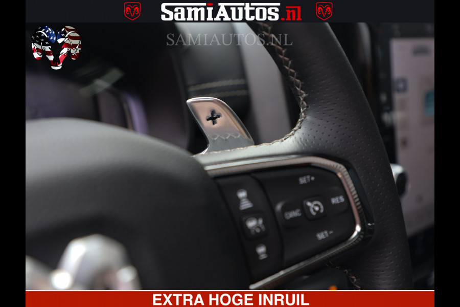 Dodge Ram 1500 GT HULK PACK Crew Cab Sport 1500 GT EDITION | 5.7 V8 HEMI 4x4 | VIRTUAL COCKPIT | HEAD-UP | ADAPTIVE CRUISE | 360 CAMERA |  Comfortabele Dubbele Cabine met Royale 5 Zitplaatsen | BPM vrij