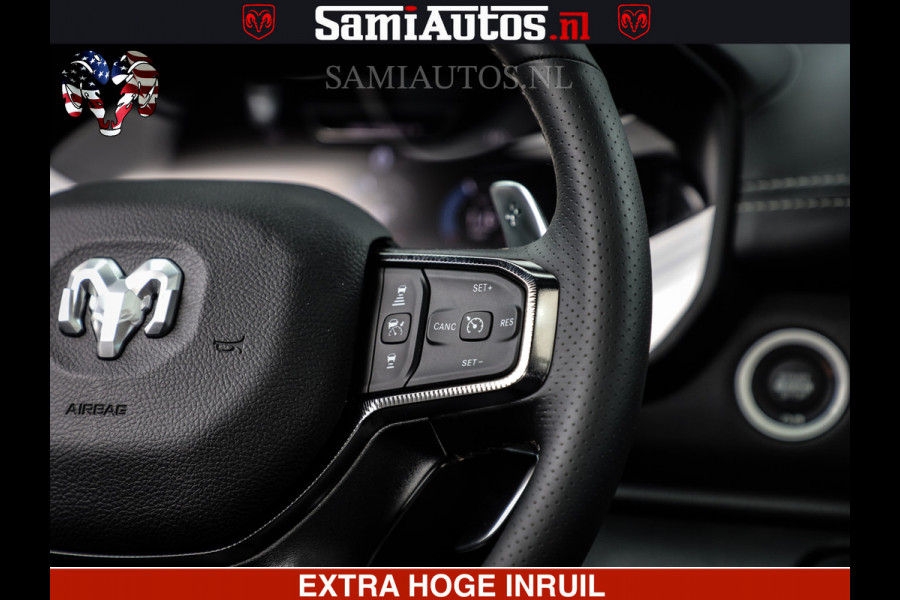 Dodge Ram 1500 GT HULK PACK Crew Cab Sport 1500 GT EDITION | 5.7 V8 HEMI 4x4 | VIRTUAL COCKPIT | HEAD-UP | ADAPTIVE CRUISE | 360 CAMERA |  Comfortabele Dubbele Cabine met Royale 5 Zitplaatsen | BPM vrij