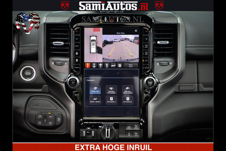 Dodge Ram 1500 GT HULK PACK Crew Cab Sport 1500 GT EDITION | 5.7 V8 HEMI 4x4 | VIRTUAL COCKPIT | HEAD-UP | ADAPTIVE CRUISE | 360 CAMERA |  Comfortabele Dubbele Cabine met Royale 5 Zitplaatsen | BPM vrij