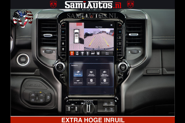 Dodge Ram 1500 GT HULK PACK Crew Cab Sport 1500 GT EDITION | 5.7 V8 HEMI 4x4 | VIRTUAL COCKPIT | HEAD-UP | ADAPTIVE CRUISE | 360 CAMERA |  Comfortabele Dubbele Cabine met Royale 5 Zitplaatsen | BPM vrij