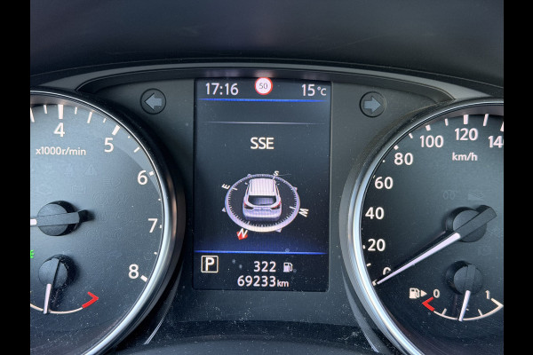 Nissan QASHQAI 160pk N-Tec (Trekhaak - Panoramadak - 360gr Camera - Parkeersensoren V+A - Keyless Entry - LED - 19"Zwart)