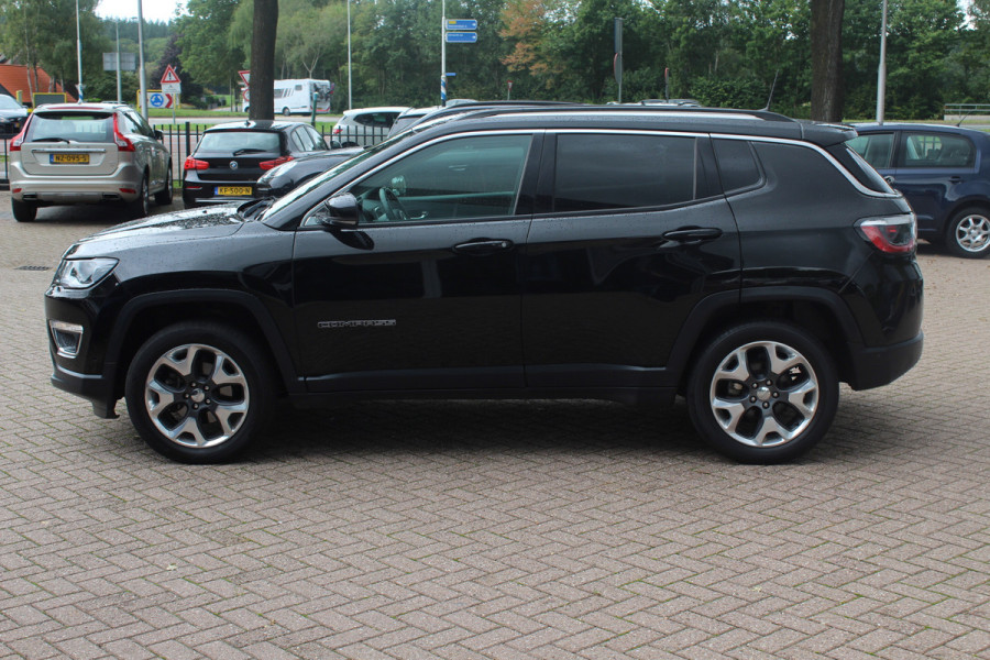 Jeep Compass 1.4 MultiAir Limited 4x4 / Camera / Leder / Keyless / 18'' / Navigatie / Beats / Elektr. stoelen / Stuur+Stoelverwarming / Cruise Control