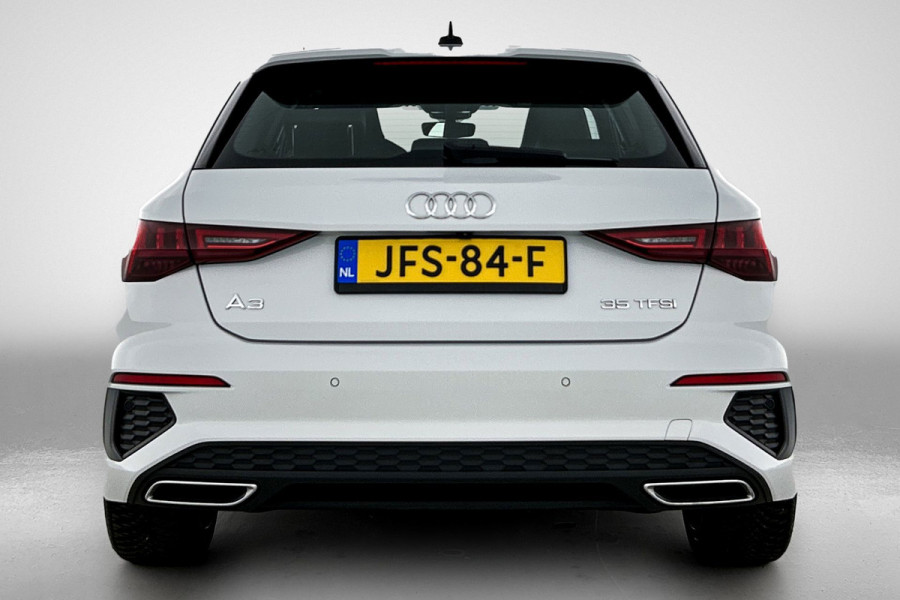 Audi A3 SPORTBACK 35 TFSI S-Line edition Plus(Goed OndH, Navi, Carplay, StoelV, PDC, Digitale Tellers, Cruise Con, Etc)