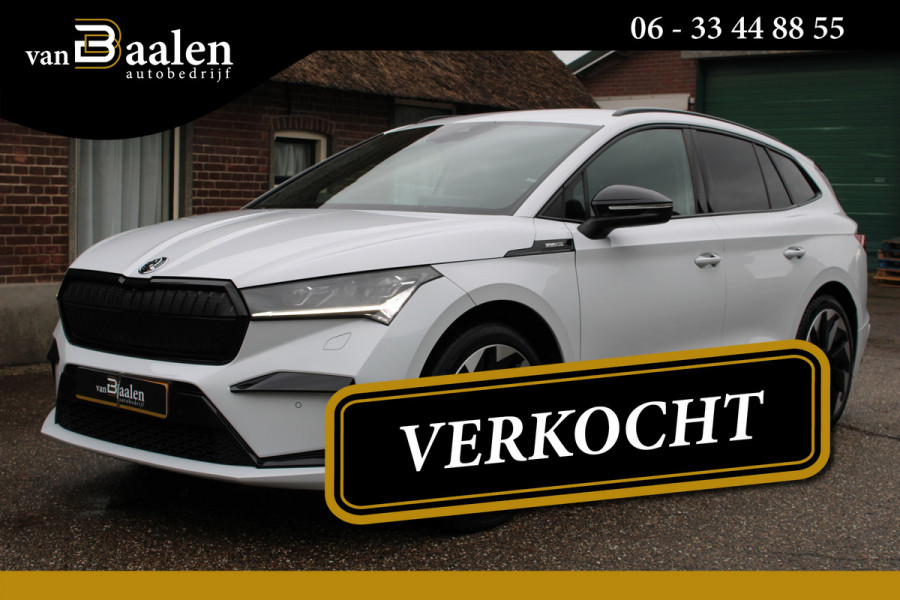 Škoda ENYAQ iV 80 Sportline SOh 92% **VERKOCHT!!**