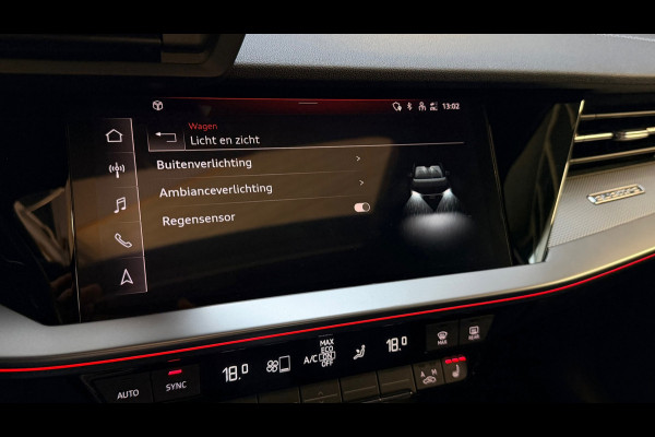 Audi S3 Sportback GERESERVEERD 2.0 TFSI S3 quattro Edition One Panoramadak/Sfeerverlichting/Carplay/ACC/Stoelverwarming/