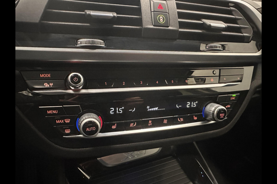 BMW X3 xDrive30e X-Line 292pk Aut. Airco ECC Navi PDC VA + Camera Full LED 19" LM Velgen Elektrische Sportstoelen+Memory Privacy Glass