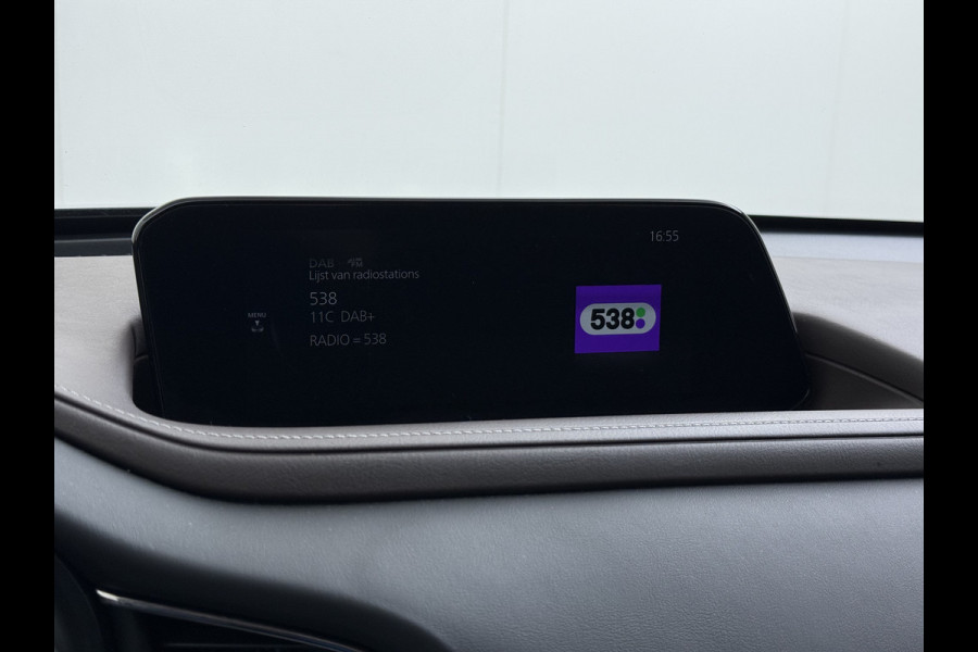 Mazda CX-30 2.0I 187PK Automaat e-Hybrid Luxury Leder Bose®-Audio Adap.Cruise Apple Carplay/Android Auto Navi Ecc Camera Head-Up Display Sky Pdc Elek.Stoel Stoel+Stuurverwarming Elek.Achterklep Dodehoek detector Rijstrooksensor 1e Eigenaar Origineel Nederlandse Auto Zeer compleet!