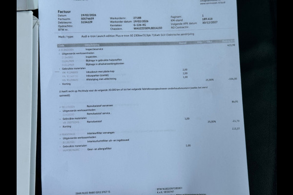 Audi e-tron E-tron 50 quattro Launch edition plus 71 kWh NAP