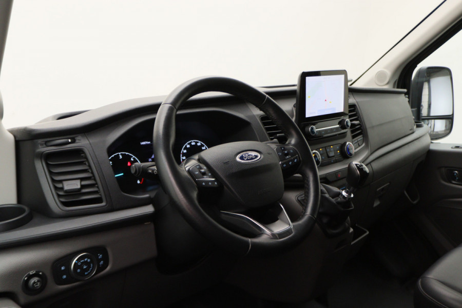 Ford Transit 350 2.0 TDCI L3H2 3-zits, Airco, Apple Carplay, Camera, Cruise, Leder, PDC, Rijstrooksensor