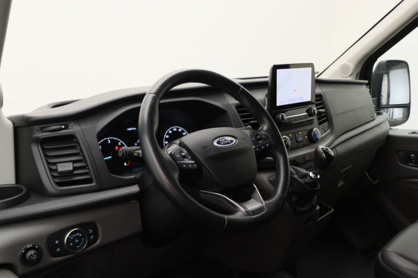 Ford Transit 350 2.0 TDCI L3H2 3-zits, Airco, Apple Carplay, Camera, Cruise, Leder, PDC, Rijstrooksensor