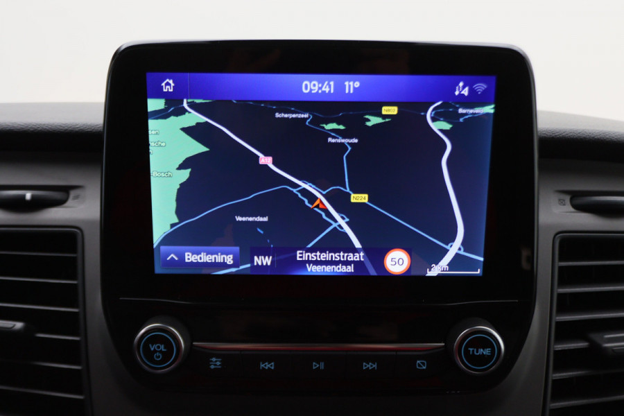 Ford Transit 350 2.0 TDCI L3H2 3-zits, Airco, Apple Carplay, Camera, Cruise, Leder, PDC, Rijstrooksensor