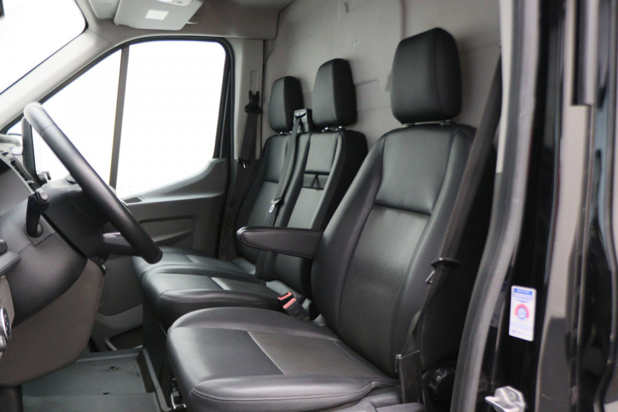 Ford Transit 350 2.0 TDCI L3H2 3-zits, Airco, Apple Carplay, Camera, Cruise, Leder, PDC, Rijstrooksensor