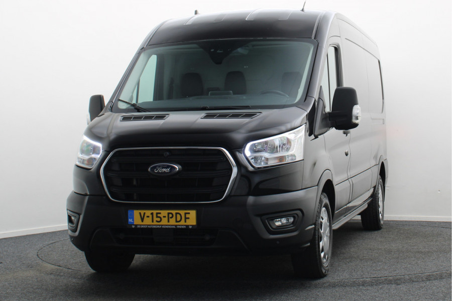 Ford Transit 350 2.0 TDCI L3H2 3-zits, Airco, Apple Carplay, Camera, Cruise, Leder, PDC, Rijstrooksensor