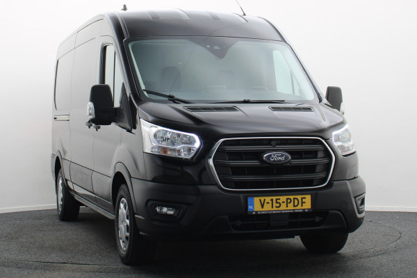 Ford Transit 350 2.0 TDCI L3H2 3-zits, Airco, Apple Carplay, Camera, Cruise, Leder, PDC, Rijstrooksensor