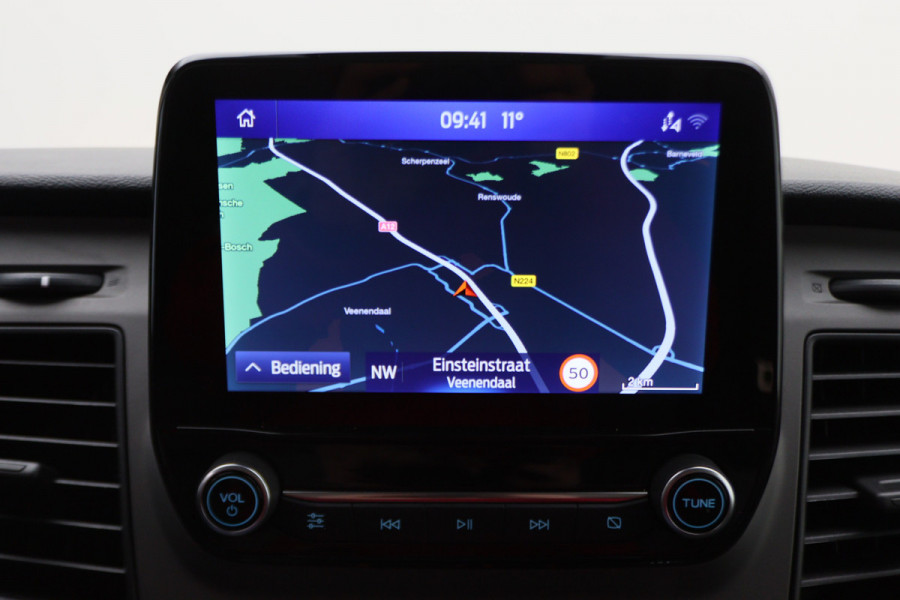 Ford Transit 350 2.0 TDCI L3H2 3-zits, Airco, Apple Carplay, Camera, Cruise, Leder, PDC, Rijstrooksensor