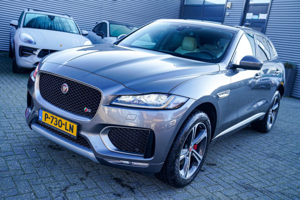Jaguar F-Pace 3.0 S/C S AWD 35t | Panorama | Meridian | Achterbankverwarming | Carplay | Stuurwielverwarming
