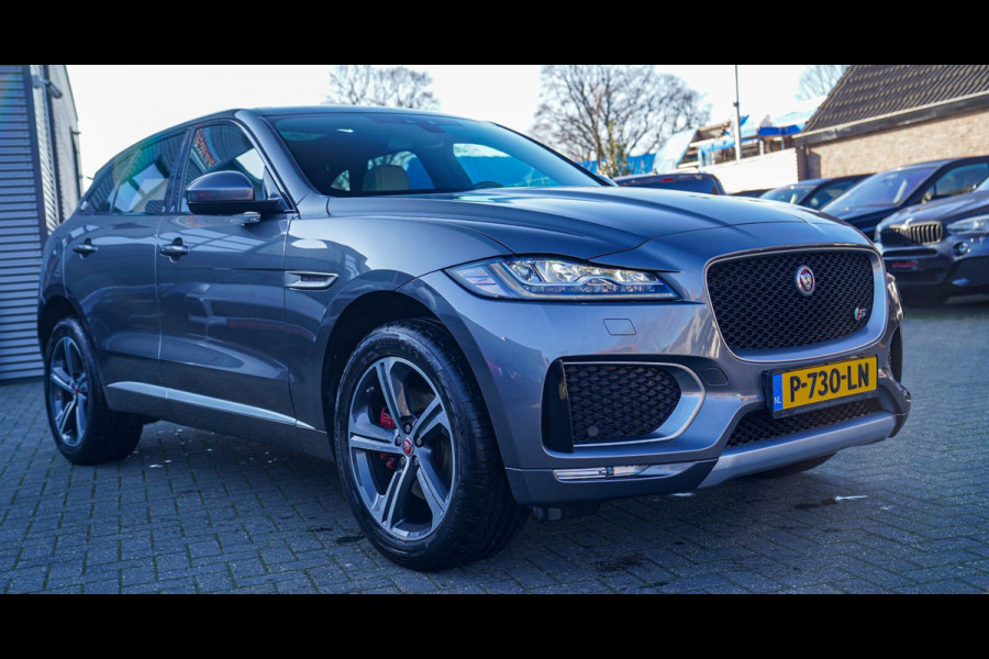 Jaguar F-Pace 3.0 S/C S AWD 35t | Panorama | Meridian | Achterbankverwarming | Carplay | Stuurwielverwarming