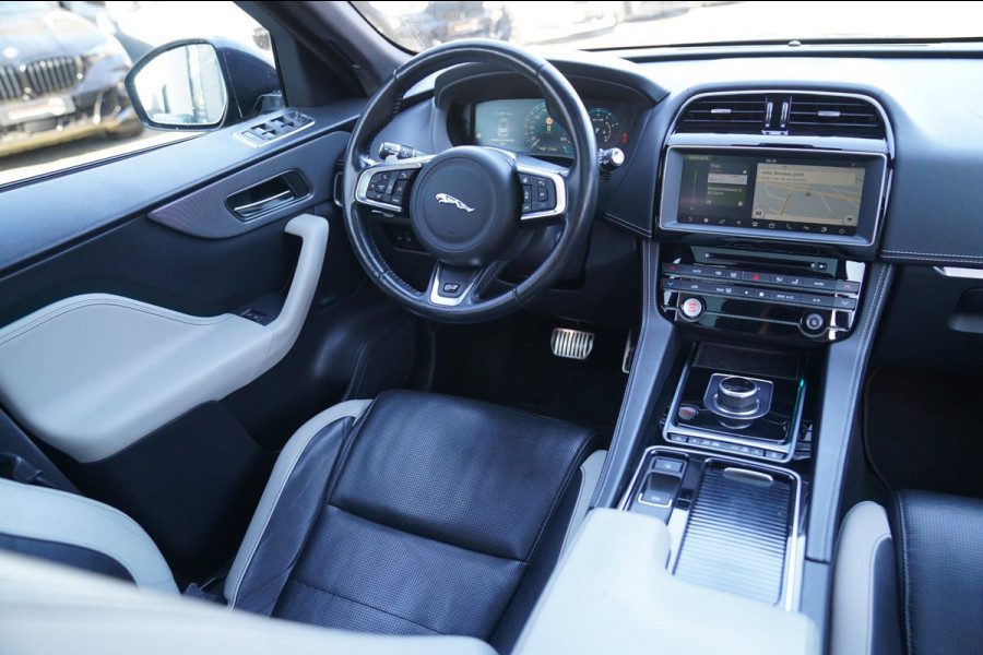 Jaguar F-Pace 3.0 S/C S AWD 35t | Panorama | Meridian | Achterbankverwarming | Carplay | Stuurwielverwarming