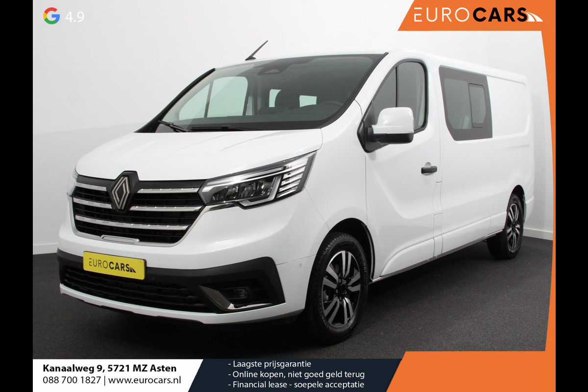 Renault Trafic 2.0 Blue dC1 150 EDC T29 L2H1 Extra Dubbele Cabine | Navigatie | Airco | Lichtmetalen velgen | Betimmering | Trekhaak | Camera | Parkeer sensoren | Dab