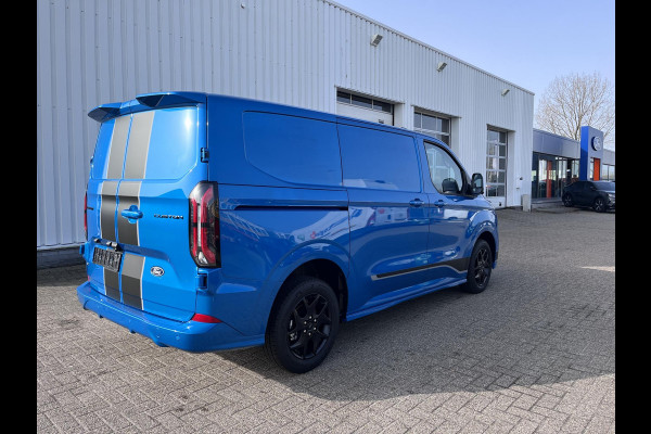 Ford Transit Custom 320 2.5 PHEV L1H1 Sport 233pk | Adaptieve cruise | BLIS | prijs incl. BPM en excl. BTW Dubbele Schuifdeuren elektrisch bedienbaar | Stoelverwarming | All Weather Banden | 360 Camera | Verlengde Fabrieksgarantie tot 10-2029
