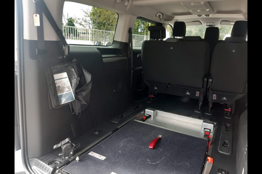 Opel Vivaro-e / Citroen E-SpaceTourer XL L3 75kWh SNELLADER Rolstoelauto / Rolstoelbus 7-Persoons met Bodemverlaging