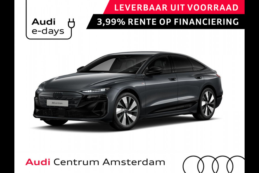Audi A6 Sportback e-tron S edition e-tron 83 kWh 286 pk | Techniekpakket plus | Privacy glas | MMI-bijrijdersscherm | 20'' LM velgen |