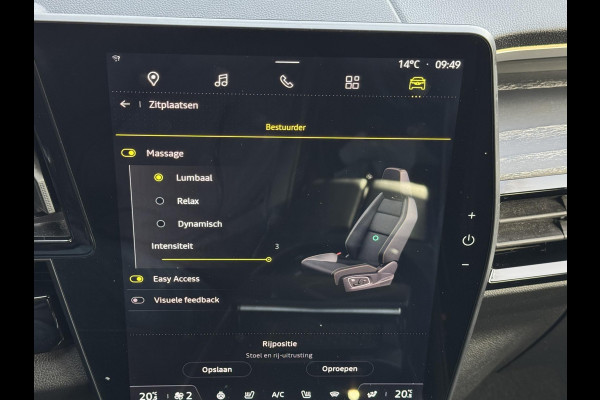 Renault Austral 1.2 E-Tech full hybrid 200 iconic STOEL STUURVERWARMING | 1/2 LEDER | 360 CAMERA