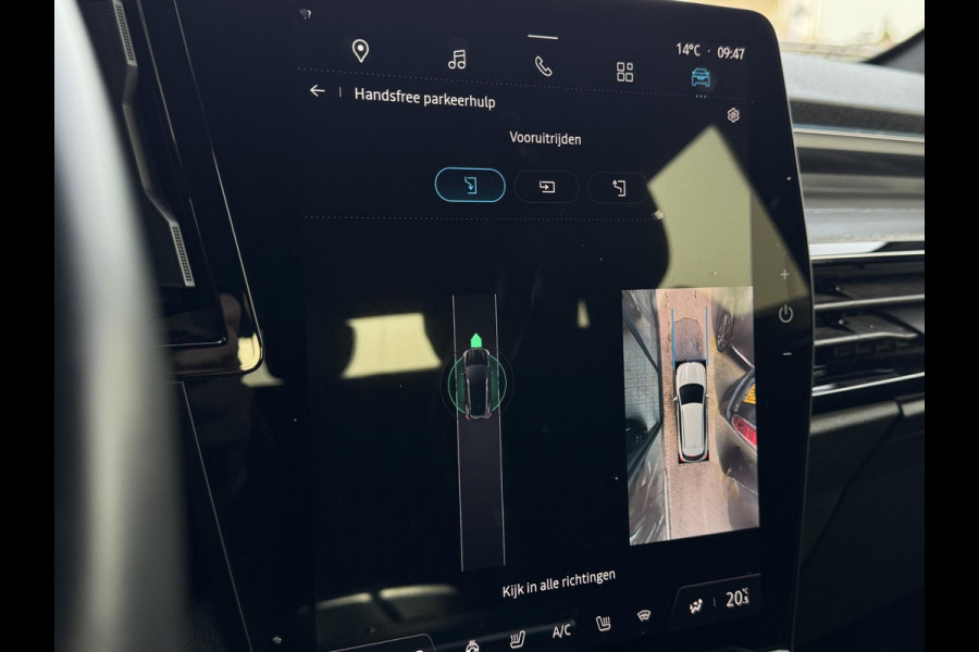 Renault Austral 1.2 E-Tech full hybrid 200 iconic STOEL STUURVERWARMING | 1/2 LEDER | 360 CAMERA