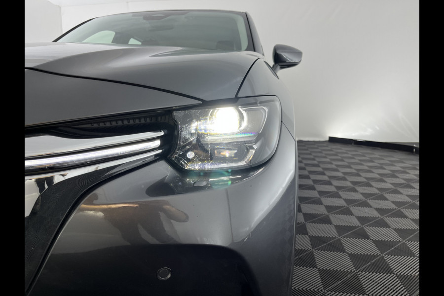 Mazda CX-60 2.5 e-SkyActiv PHEV Exclusive-Line AWD (Plug-In / 3-Fase) (INCL-BTW) *LEATHER | FULL-LED | BLINDSPOT | HEATED/COOLD-COMFORTSEATS | DIGI-COCKPIT | KEYLESS | DAB | NAVI-FULLMAP | CAMERA | TOWBAR | CARPLAY | SHIFTPADDLES | MEMORY-PACK | HEAD-UP | ...