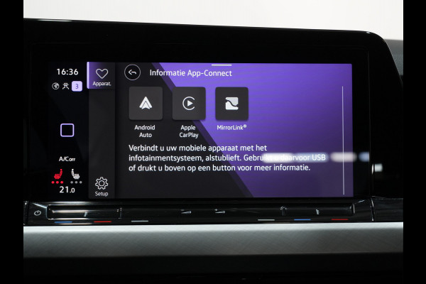 Volkswagen Golf 1.0 eTSI 110pk DSG Life Business Navi Stoel/Stuurverw. Android/Carplay Camera Digital Cockpit