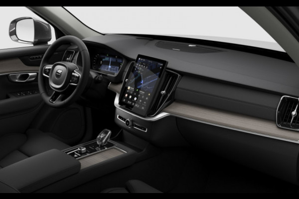 Volvo XC90 T8 455PK Automaat Plug-in hybrid AWD Ultra Bright Luchtvering / Trekhaak / Panoramadak / Google services / Elektrisch bedienbare voorstoelen met geheugen / Stoelverwarming voor en achter