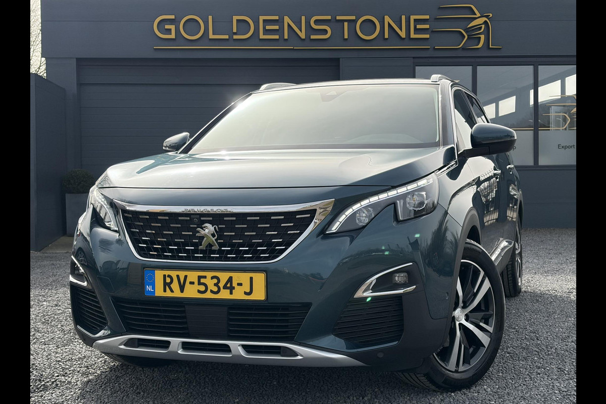 Peugeot 5008 1.2 PureTech Allure 1e Eigenaar,7 Persoons,Afn.Trekhaak,360° Camera,Pano,Apple Carplay/Android Auto,Navi,Clima,Cruise,Halfleder,N.A.P,Dealer Onderhouden,Pdc V+A,Lm velgen,N.A.P,Apk tot 03-2027
