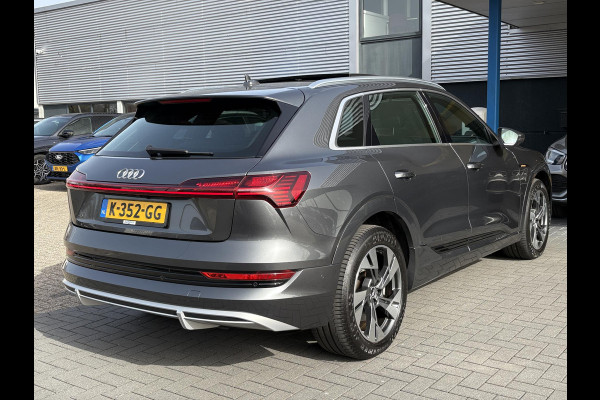 Audi e-tron 55 quattro S edition 95 kWh | Panoramadak | Stoelverwarming | Luchtvering | Memory Seats | ACC | B&O |