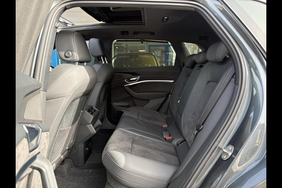 Audi e-tron 55 quattro S edition 95 kWh | Panoramadak | Stoelverwarming | Luchtvering | Memory Seats | ACC | B&O |