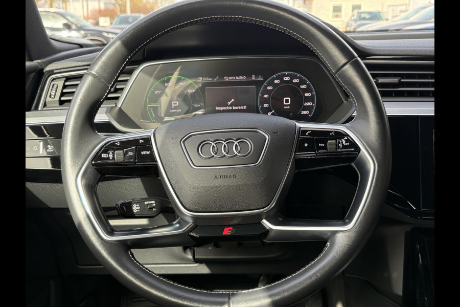Audi e-tron 55 quattro S edition 95 kWh | Panoramadak | Stoelverwarming | Luchtvering | Memory Seats | ACC | B&O |