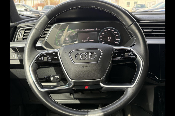 Audi e-tron 55 quattro S edition 95 kWh | Panoramadak | Stoelverwarming | Luchtvering | Memory Seats | ACC | B&O |