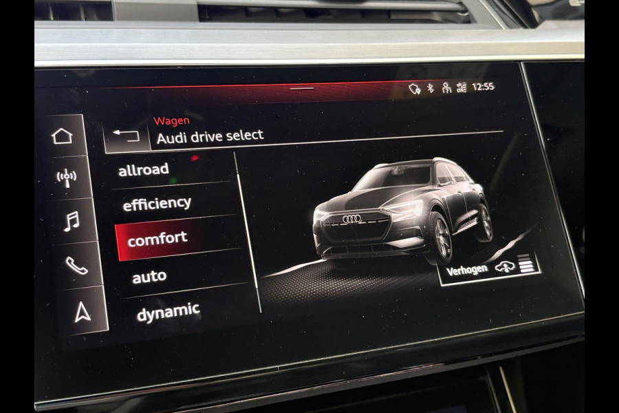 Audi e-tron 55 quattro S edition 95 kWh | Panoramadak | Stoelverwarming | Luchtvering | Memory Seats | ACC | B&O |