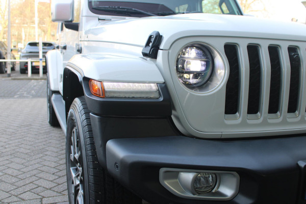 Jeep Wrangler Unlimited 4xe 380PK SAHARA OVERLAND | TRAILRATED | NAVIGATIE | APPLE CARPLAY/ANDROID AUTO | ACHTER/VOOR CAMERA | UITNEEMBARE DAKPLATEN | HARDTOP IN KLEUR | LEDEREN BEKLEDING | STOEL/STUUR VERWARMING | LED KOPLAMPEN | ADAPTIVE CRUISE CONTROL | TREE PLANKEN | HARD WHEELCOVER |