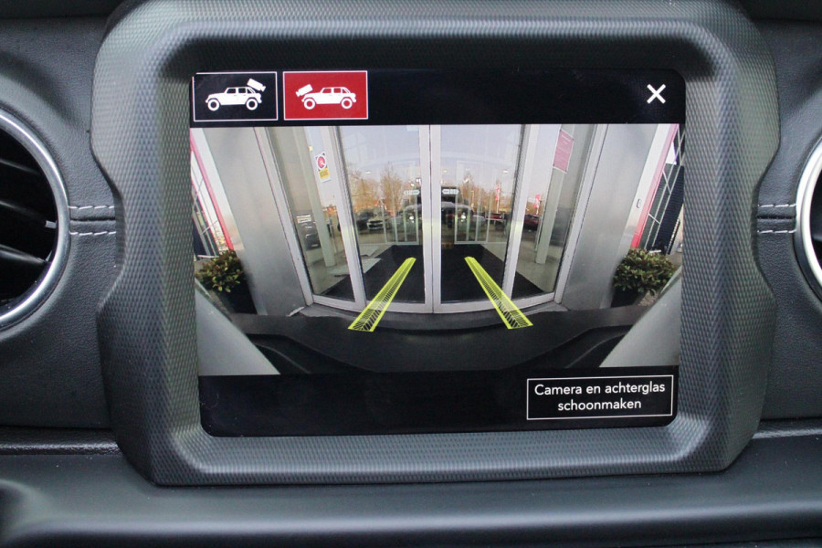 Jeep Wrangler Unlimited 4xe 380PK SAHARA OVERLAND | TRAILRATED | NAVIGATIE | APPLE CARPLAY/ANDROID AUTO | ACHTER/VOOR CAMERA | UITNEEMBARE DAKPLATEN | HARDTOP IN KLEUR | LEDEREN BEKLEDING | STOEL/STUUR VERWARMING | LED KOPLAMPEN | ADAPTIVE CRUISE CONTROL | TREE PLANKEN | HARD WHEELCOVER |