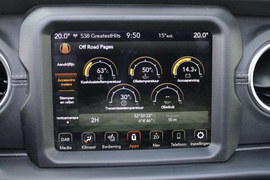 Jeep Wrangler Unlimited 4xe 380PK SAHARA OVERLAND | TRAILRATED | NAVIGATIE | APPLE CARPLAY/ANDROID AUTO | ACHTER/VOOR CAMERA | UITNEEMBARE DAKPLATEN | HARDTOP IN KLEUR | LEDEREN BEKLEDING | STOEL/STUUR VERWARMING | LED KOPLAMPEN | ADAPTIVE CRUISE CONTROL | TREE PLANKEN | HARD WHEELCOVER |