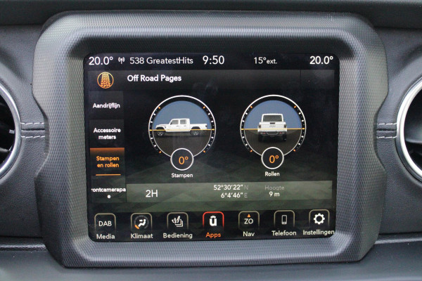 Jeep Wrangler Unlimited 4xe 380PK SAHARA OVERLAND | TRAILRATED | NAVIGATIE | APPLE CARPLAY/ANDROID AUTO | ACHTER/VOOR CAMERA | UITNEEMBARE DAKPLATEN | HARDTOP IN KLEUR | LEDEREN BEKLEDING | STOEL/STUUR VERWARMING | LED KOPLAMPEN | ADAPTIVE CRUISE CONTROL | TREE PLANKEN | HARD WHEELCOVER |